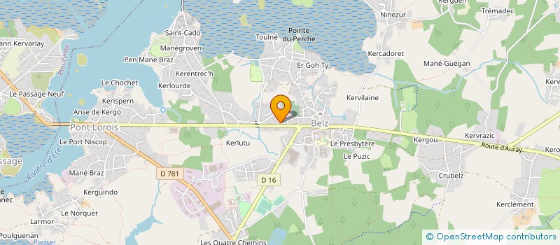 localisation de l'entreprise KERLYS à LOCOAL-MENDON