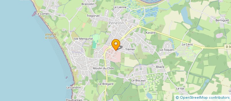 localisation de l'entreprise KERMADELEINE AGENCEMENT  PENESTIN