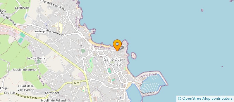 localisation de l'entreprise KERMAEL  SAINT-QUAY-PORTRIEUX