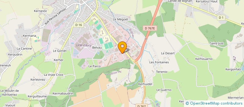 localisation de l'entreprise KERMAEN  LOCMINE