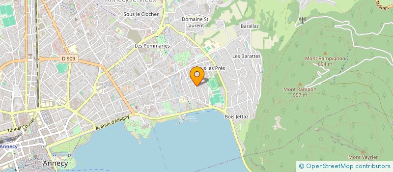 localisation de l'entreprise KERMAHE  ANNECY