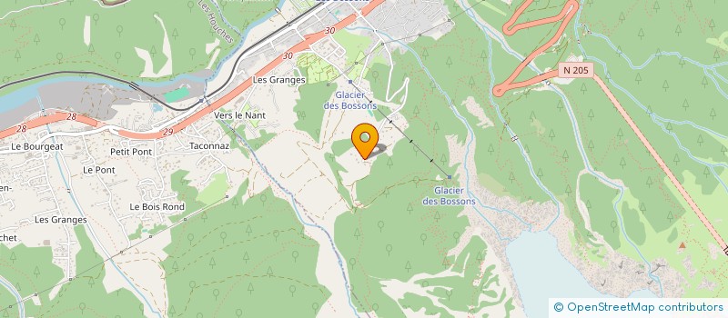 localisation de l'entreprise KERMALI à CHAMONIX-MONT-BLANC
