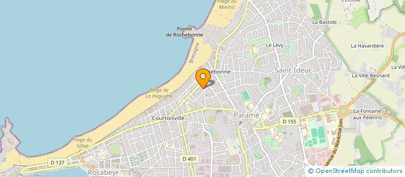 localisation de l'entreprise KERMALO FINANCES à SAINT-MALO
