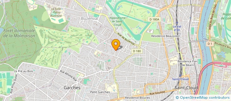 localisation de l'entreprise KERMARIA à GARCHES