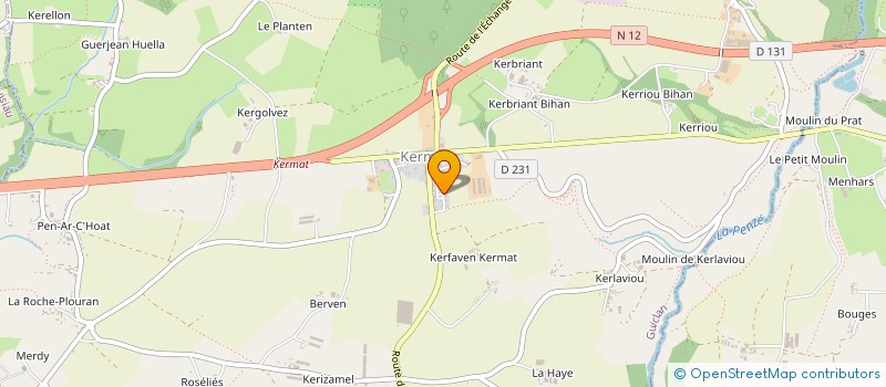 localisation de l'entreprise KERMASI  GUICLAN