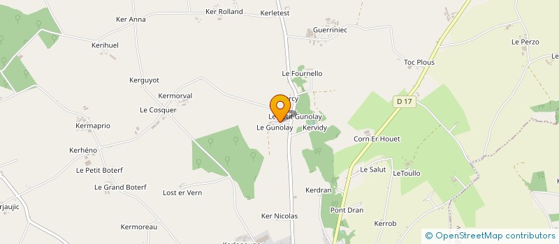 localisation de l'entreprise KERMAT à EVELLYS