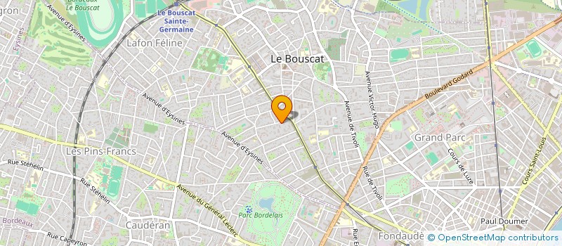 localisation de l'entreprise KERMEL  LE BOUSCAT