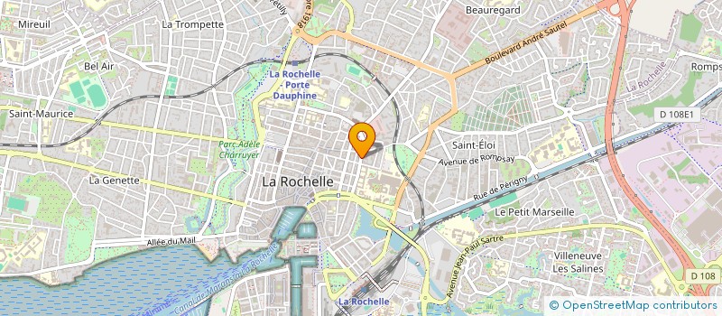 localisation de l'entreprise KERMEL  LA ROCHELLE