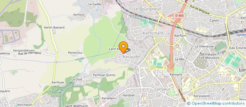 localisation de l'entreprise KERMERE  PLOEMEUR