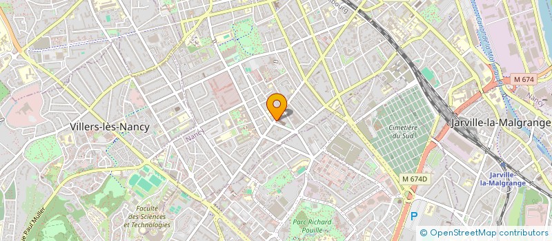 localisation de l'entreprise KERMESSE ND DE LOURDES  NANCY