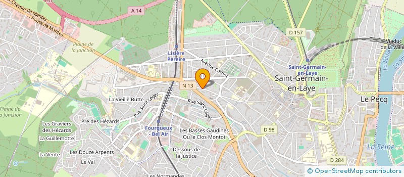 localisation de l'entreprise KERMETZ  SAINT-GERMAIN-EN-LAYE