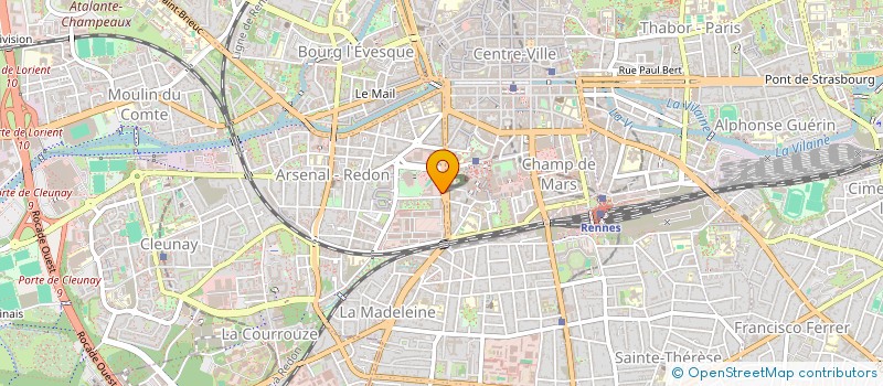 localisation de l'entreprise KERMEUR AVOCAT  RENNES