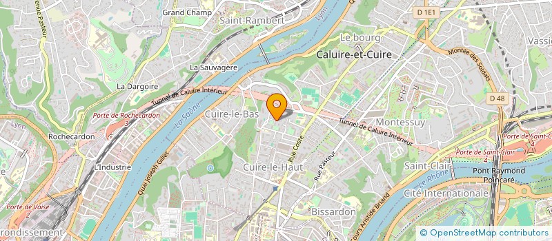 localisation de l'entreprise KERMIGAS  CALUIRE-ET-CUIRE