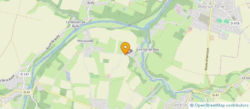 localisation de l'entreprise KERMIRA  LAIZE-CLINCHAMPS