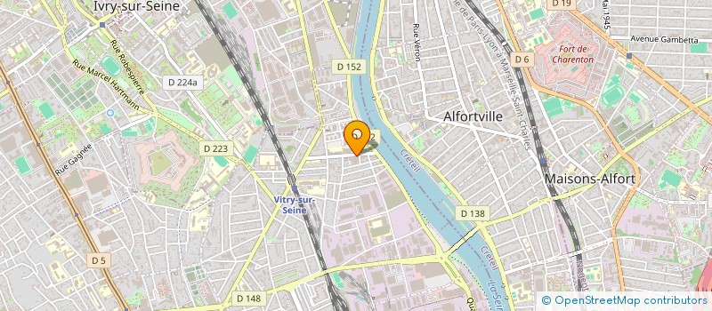 localisation de l'entreprise KERMOBAT à VITRY-SUR-SEINE