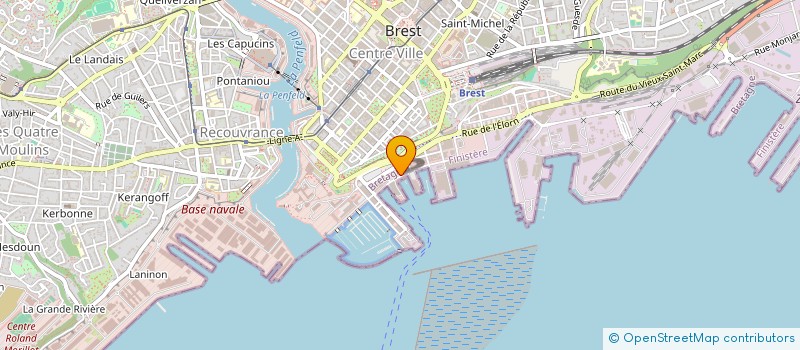 localisation de l'entreprise KERMORVAN EQUIPAGE B à BREST