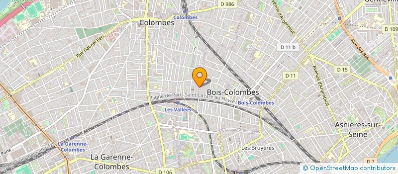 localisation de l'entreprise KERMORVAN P.L.P  COLOMBES