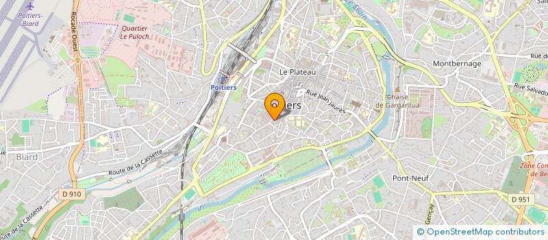 localisation de l'entreprise KERMOURRENN  POITIERS