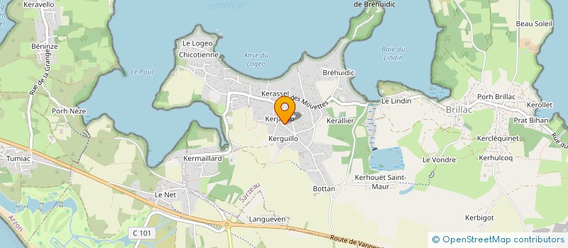 localisation de l'entreprise KERMYELOMA  SARZEAU