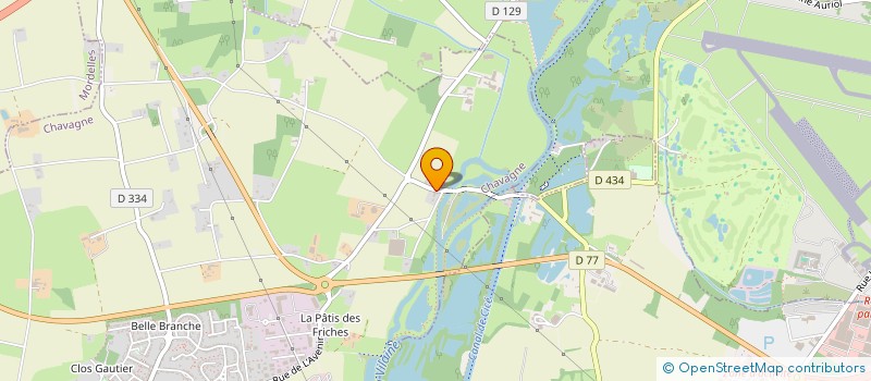 localisation de l'entreprise KERMYL  CHAVAGNE