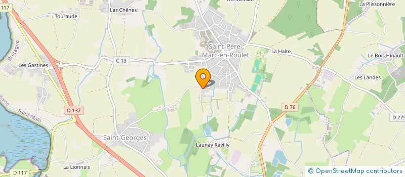 localisation de l'entreprise KERMYS  SAINT-PERE-MARC-EN-POULET