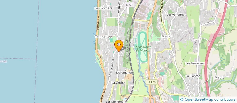 localisation de l'entreprise KERN  TRESSERVE