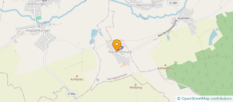 localisation de l'entreprise KERN PORT SARL  HAZEMBOURG