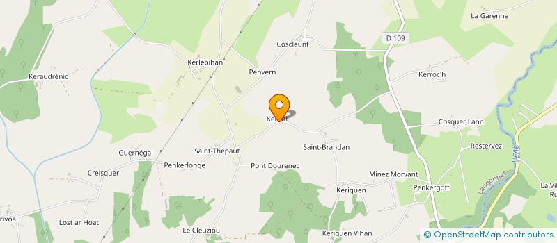 localisation de l'entreprise KERNAL LANGONNET NO 2  LANGONNET
