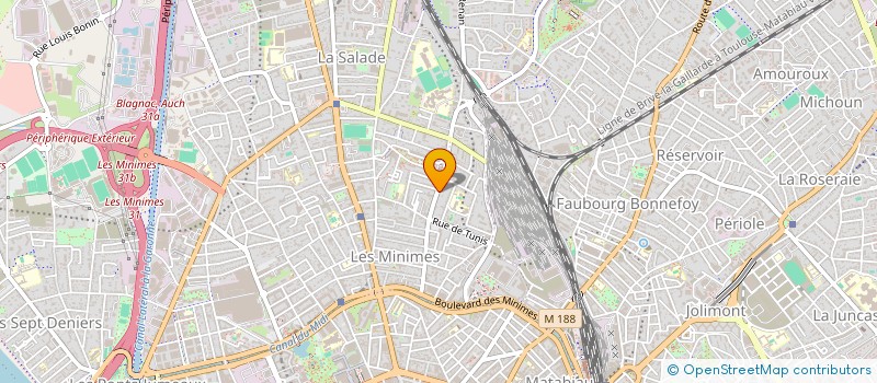 localisation de l'entreprise KERNEL 111 à TOULOUSE