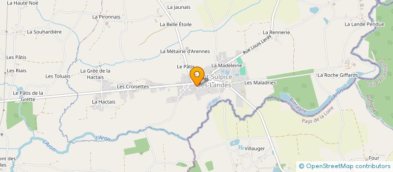 localisation de l'entreprise KERNELLY  SAINT-SULPICE-DES-LANDES