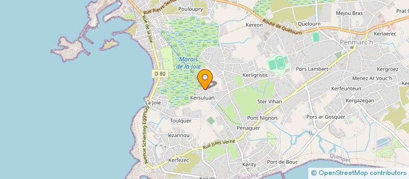 localisation de l'entreprise KERNEOUR  PENMARCH