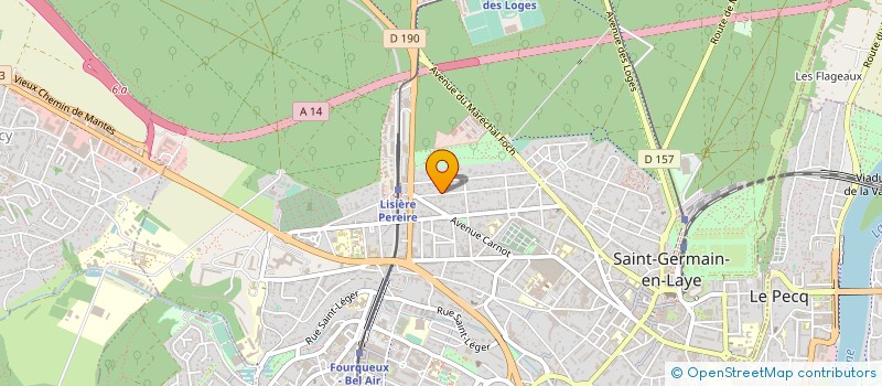 localisation de l'entreprise KERNEY PARTNERS à SAINT-GERMAIN-EN-LAYE