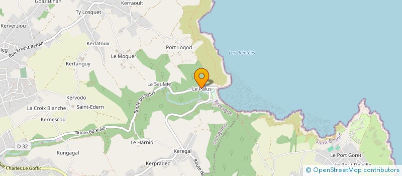 localisation de l'entreprise KERNOA  PLOUHA