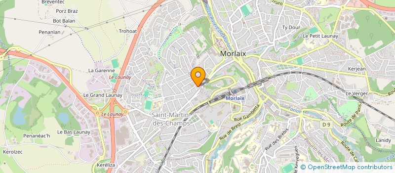 localisation de l'entreprise KERNOA LE HOUEDEC  SAINT-MARTIN-DES-CHAMPS