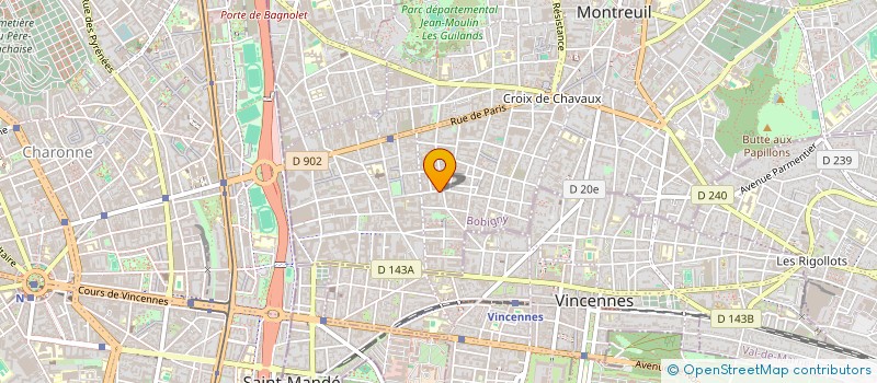 localisation de l'entreprise KERNOH  MONTREUIL