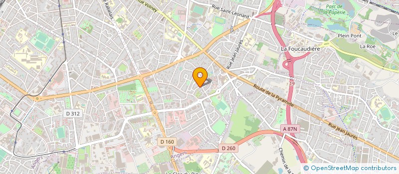 localisation de l'entreprise KERNOU HOLDING à ANGERS