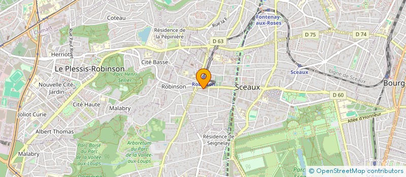 localisation de l'entreprise KERO à SCEAUX