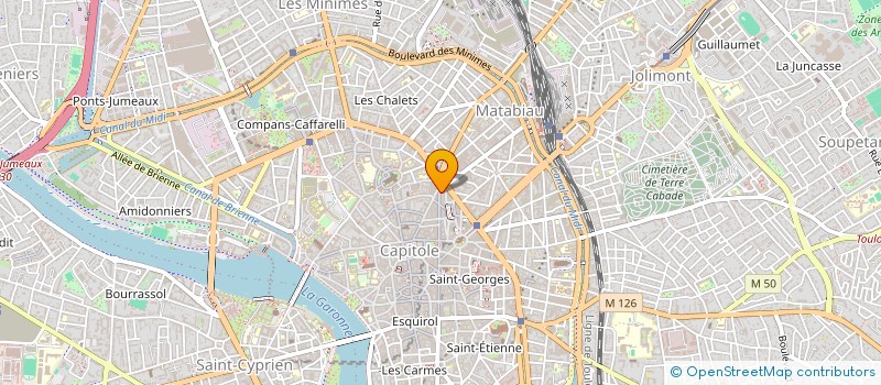 localisation de l'entreprise KERO INVESTISSEMENTS à TOULOUSE
