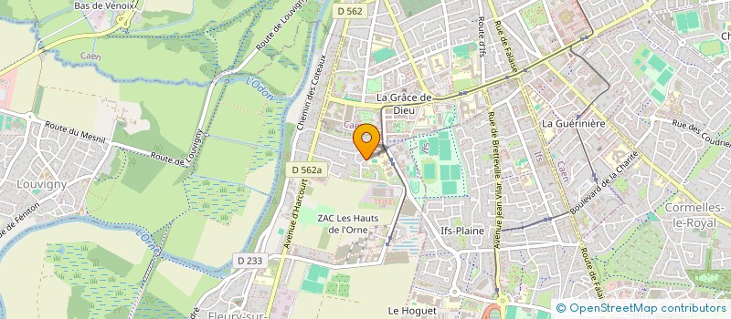 localisation de l'entreprise KERO'SCENES  FLEURY-SUR-ORNE