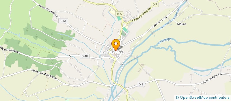 localisation de l'entreprise KERO'ZEN  SAINT-ELIX-LE-CHATEAU