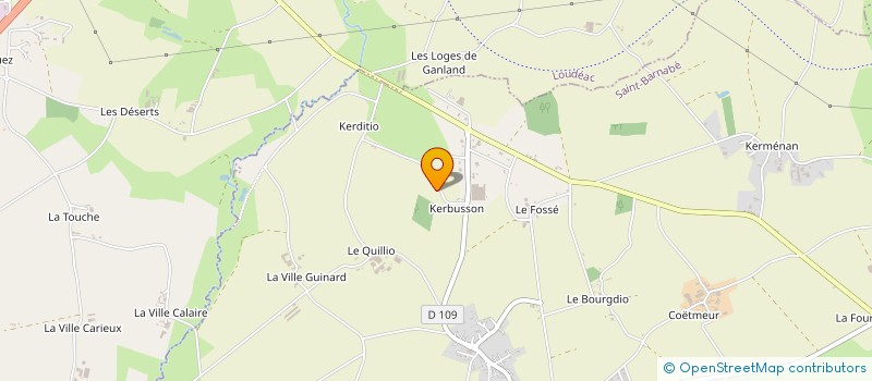 localisation de l'entreprise KEROB  SAINT-BARNABE