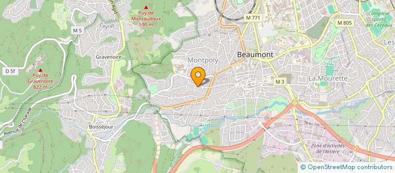 localisation de l'entreprise KEROLIDON  BEAUMONT