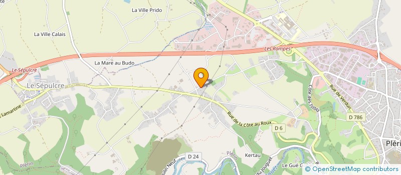 localisation de l'entreprise KEROMNES  PLERIN