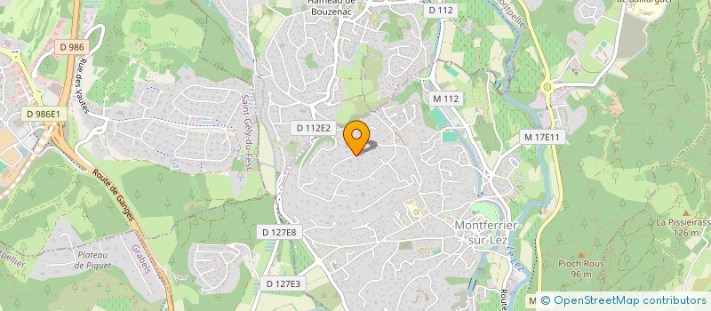 localisation de l'entreprise KEROS à MONTFERRIER-SUR-LEZ