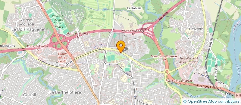 localisation de l'entreprise KEROS CONSEIL  NANTES