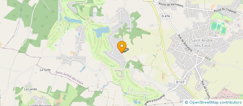 localisation de l'entreprise KEROUARDS  SAINT-ANDRE-DES-EAUX