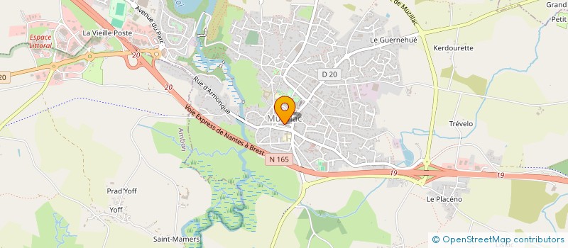 localisation de l'entreprise KEROUAULT  MUZILLAC