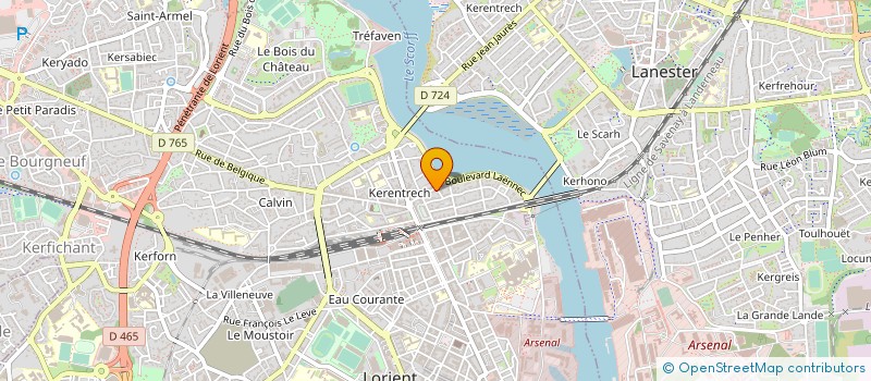 localisation de l'entreprise KEROUELO  LORIENT