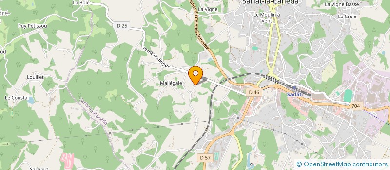 localisation de l'entreprise KEROUMEN  SARLAT-LA-CANEDA