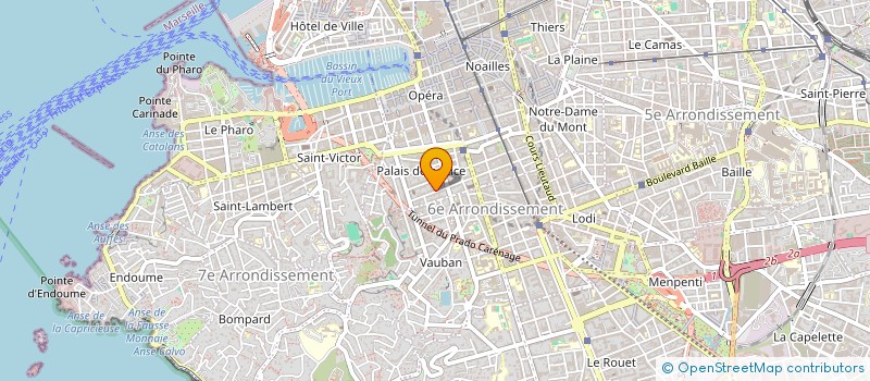 localisation de l'entreprise KEROVA PATRIMOINE à MARSEILLE